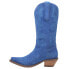 Фото #3 товара Dingo Out West Tall Snip Toe Womens Blue Casual Boots DI920-400