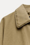 Zw collection overshirt with topstitching