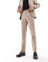 Selected Homme Neil regular fit trousers in cream