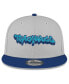 Фото #3 товара Men's Gray/Blue Track house Racing Graffiti 9forty Adjustable Hat