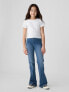 Kids High Rise Crossover Flare Jeans 12 - фото #1