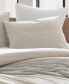 Фото #8 товара Pure Washed Linen 3-Piece Duvet Cover Set, Full/Queen