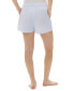 ფოტო #2 პროდუქტის Women's Solid Boxer Sleep Shorts