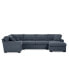 Фото #19 товара Radley 4-Pc. Fabric Chaise Sectional Sofa with Corner Piece, Created for Macy's