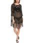 Anna Kay Karmen Cover-Up Women's Black S