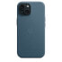 Фото #5 товара Чехол Apple FineWoven Case mit MagSafe для iPhone 15, синий, моноколор.