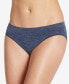 Фото #1 товара Smooth and Shine Seamfree Heathered Bikini Underwear 2186, available in extended sizes
