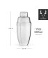 Фото #5 товара Professional Heavyweight Cocktail Shaker, 17 Oz