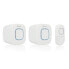 Фото #1 товара Byron DBY-24724 Wireless doorbell set BY724 - White - 85 dB - Home - Office - IP44 - 2 pc(s) - 1 pc(s)