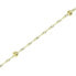 Фото #2 товара Lambada gold bracelet with beads 17 cm 261 115 00309 00