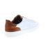 Фото #8 товара Bruno Magli Raffaele BM1RFLG0P Mens White Leather Lifestyle Sneakers Shoes 7.5