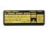 Фото #2 товара Adesso AKB-132UY EasyView Luminouse high contract 4X large print yellow keycap,