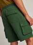 Фото #6 товара Bonobos Fielder Utility Cargo Short Men's XL Green Polyester Flat Front Stretch