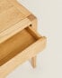 Фото #3 товара Oak bedside table with drawer