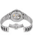 Unisex Swiss Automatic DS-7 Powermatic 80 Stainless Steel Bracelet Watch 39mm
