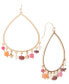 Beaded Teardrop Earrings, Created for Macy's Красный - фото #1