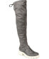 Women's Salisa Extra Wide Calf Lug Sole Boots