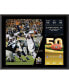 Denver Broncos 12" x 15" Super Bowl 50 Champions Sublimated Plaque with Replica Ticket