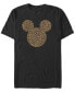 Фото #1 товара Men's Cheetah Mouse Short Sleeve Crew T-shirt
