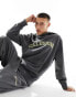 Фото #1 товара COLLUSION varsity hoodie in grey