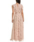 Ted Baker Ruffle Maxi Dress With Metal Ball Trim Women's