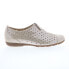 Фото #1 товара Gabor 8-4164-62 Womens Beige Leather Zipper Loafer Flats Shoes 37