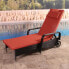 Poly-Rattan Sonnenliege Carrara