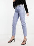Фото #1 товара & Other Stories stretch tapered leg jeans in Vanity Blue - EXCLUSIVE