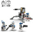 Фото #2 товара LEGO Star Wars 501st Clone Troopers Battle Pack Set with Vehicles and 4 Figures, Buildable Toy with AV-7 Anti-Vehicle Cannon and Spring-Loaded Shooter 75345