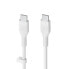 Belkin BOOST?CHARGE Flex - 2 m - USB C - USB C - USB 2.0 - White