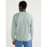 Free Assembly Pullover Sweatshirt Men's L Green Crewneck Long Sleeves Fleece