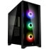 Фото #1 товара Corsair iCUE 4000X RGB Tempered Glass Midi-Tower - schwarz Window