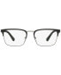 ფოტო #3 პროდუქტის PR 54TV Men's Rectangle Eyeglasses