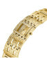 ფოტო #4 პროდუქტის Women's Analog Gold-Tone Stainless Steel Watch 22mm