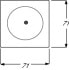 Фото #3 товара BUSCH JAEGER 1753-0-4930 - White - Conventional - Busch-Jaeger - 71 mm - 71 mm - 1 pc(s)