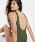 Фото #4 товара Women's Low-Back One-Piece Swimsuit