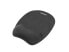 Фото #5 товара natec Chipmunk - Black - Monochromatic - Fabric - Memory foam - Rubber - Wrist rest - Non-slip base