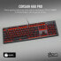 Фото #2 товара CORSAIR K60 PRO mechanische Gaming-Tastatur mit roter LED Azerty Schwarz (CH-910D029-FR)