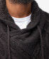 Фото #3 товара Men's Shawl Neck Knit Sweater