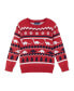 ფოტო #1 პროდუქტის Toddler Boys / Dino Holiday Sweater