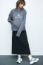 Фото #2 товара Толстовка H&M с капюшоном и деталями Motif Detaylı Oversize