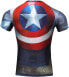 Фото #4 товара Cody Lundin Men's Compression Armour America Hero Logo Fitness Running Sport Short Sleeve