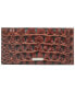 ფოტო #1 პროდუქტის Cordelia Checkbook Leather Wallet