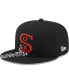 Фото #2 товара Men's Black Chicago White Sox Meteor 59FIFTY Fitted Hat
