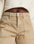 Фото #8 товара Monki cargo jeans in beige