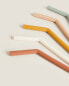 Silicone straws (pack of 5)