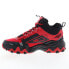 Фото #8 товара Fila Oakmont TR Mid 1JM01684-603 Mens Red Leather Athletic Hiking Shoes 11.5