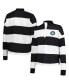 ფოტო #2 პროდუქტის Women's White Charlotte FC Radical Rugby Stripe Long Sleeve T-shirt