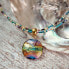 Колье Lampglas Rainbow Essence Rainbow Pearl.