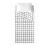 Фото #1 товара Комплект постельного белья PopCorn Лист столешницы Ian Bw 160 x 270 cm (Single)